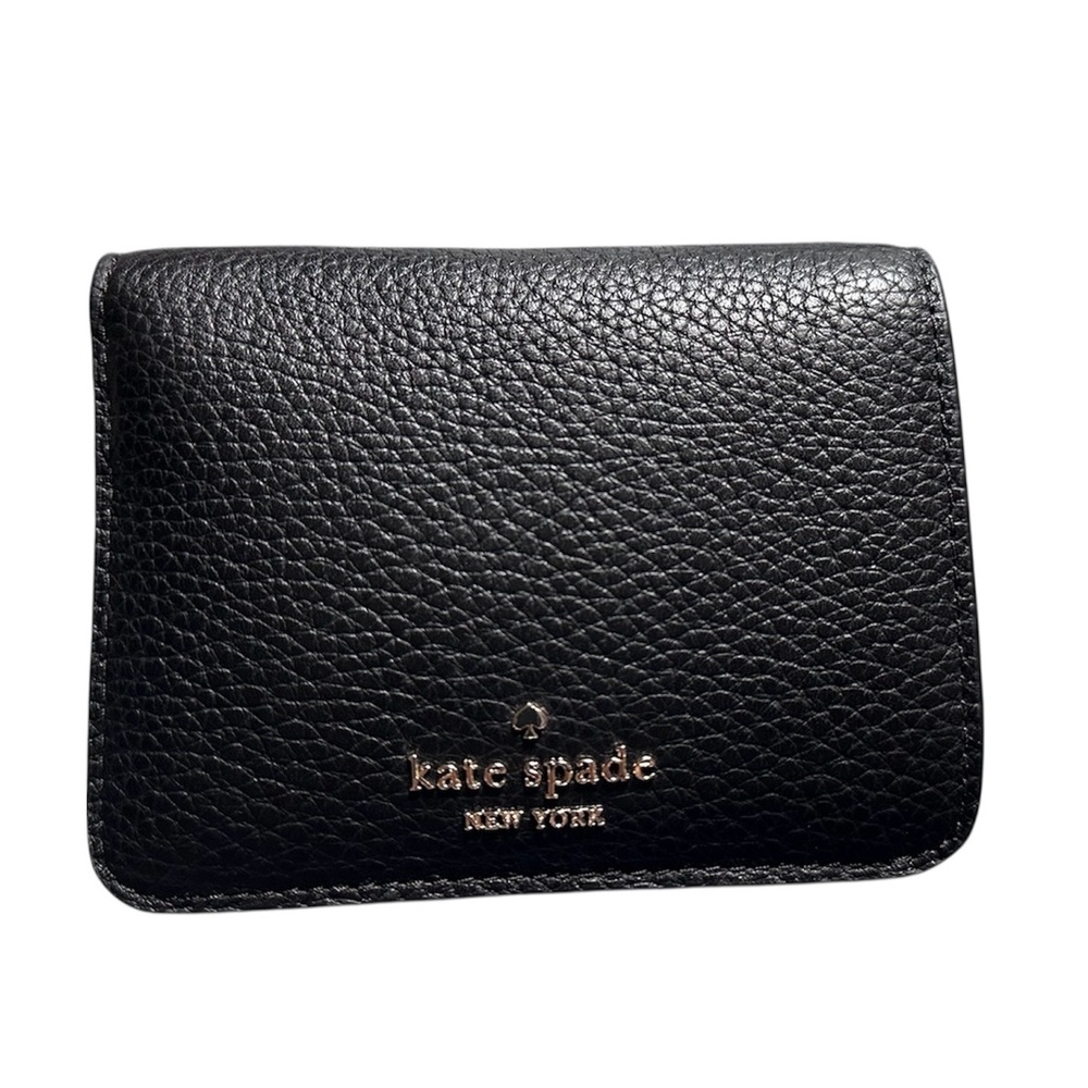 SOLD - Kate Spade Black Textured Wallet